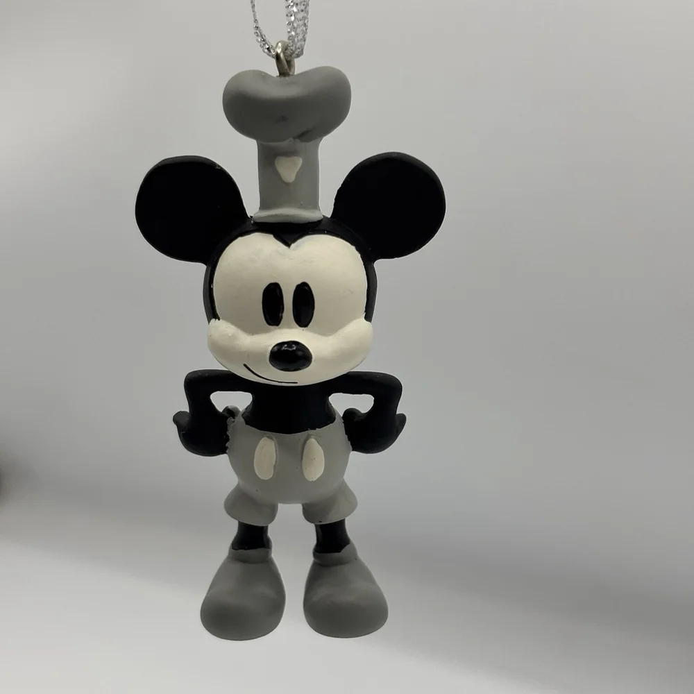 Disney Sketchbook Ornament Steamboat Mickey & Minnie 4pc Mini Set